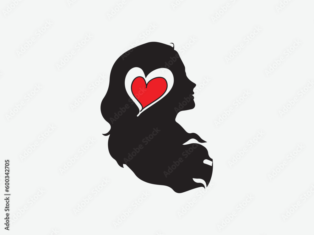 person with heart person with heart
