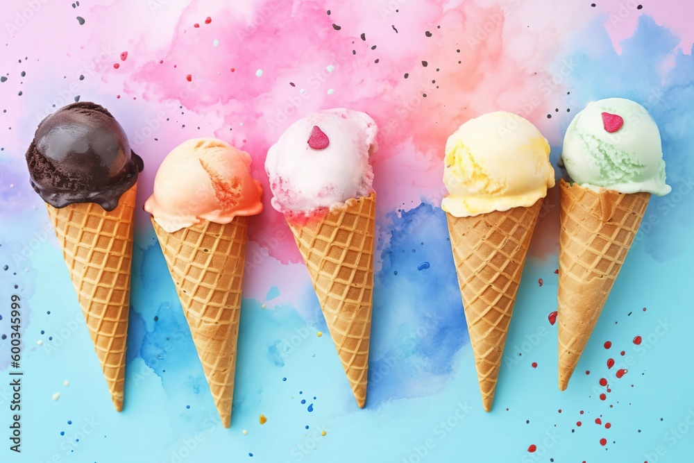 ice cream- Ai ice cream- Ai