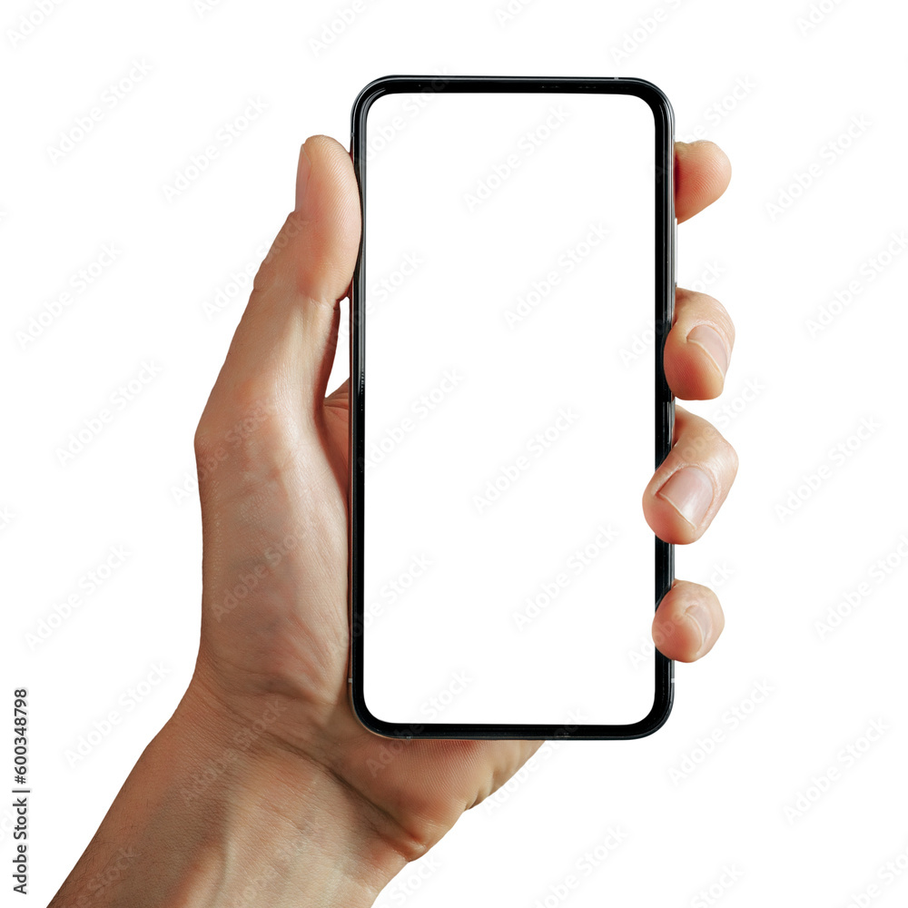a phone iphone on a transparent background in PNG format a phone iphone on a transparent background in PNG format