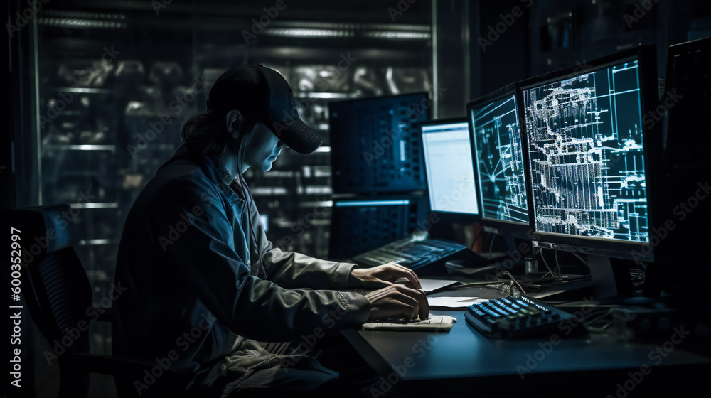 Dark Hacker . AI Generated Dark Hacker . AI Generated