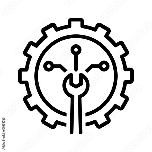 Black icon for Optimize