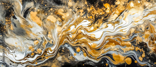 Marbled Perfection.  Textured Abstractions.  Generative AI