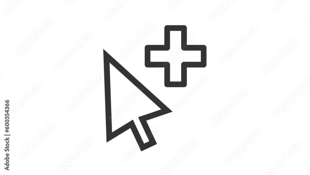 Add Cursor animated icon on white background
Add Cursor animated icon on white background