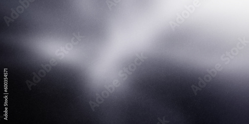 Metallic large format banner. Silver empty background. Metal smooth de focused backdrop. Steel grey blurred texture
 photo