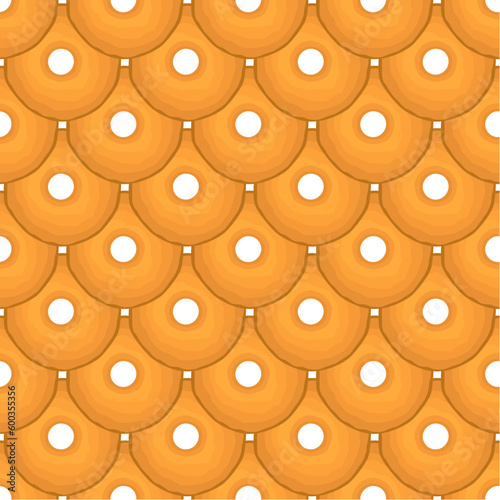 Pattern homemade cookie different taste in pastry biscuit