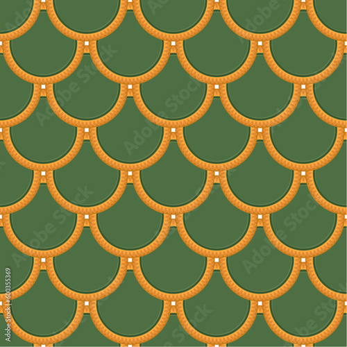 Pattern homemade cookie different taste in pastry biscuit