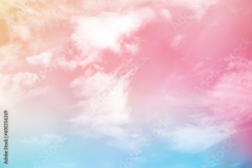 blue sky with clouds background