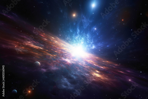 Background of galaxy and stars -Ai
