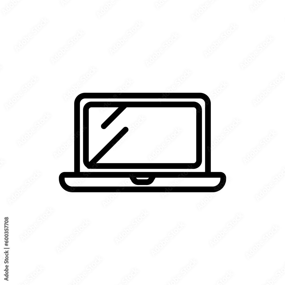 laptop sign symbol vector laptop sign symbol vector