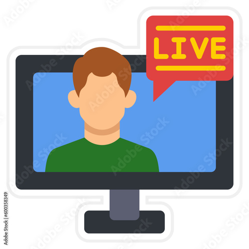 Live Stream Icon
