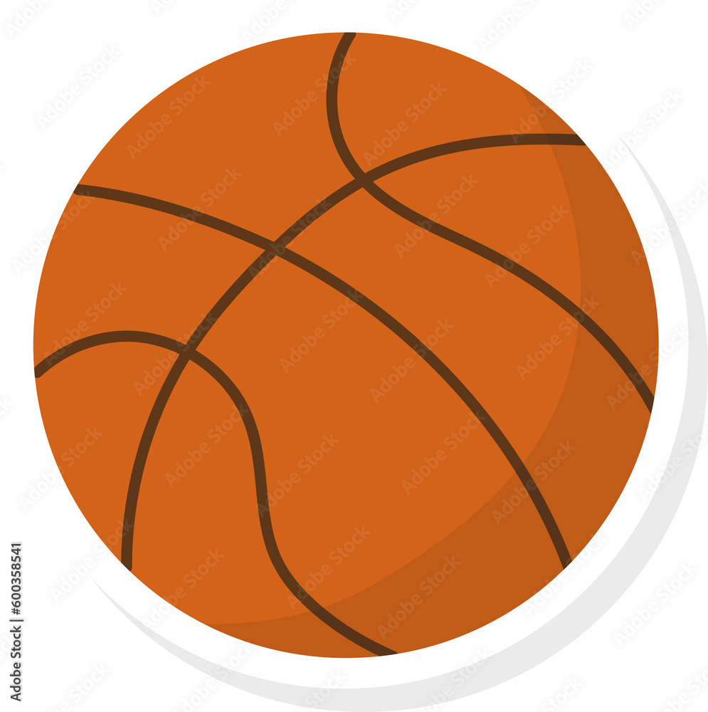 basketball stickers flat element, sports element stickers. basketball stickers flat element, sports element stickers.