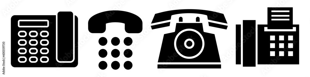 Office Phone icon vector set. call illustration sign collection. telephone symbol. Office Phone icon vector set. call illustration sign collection. telephone symbol.