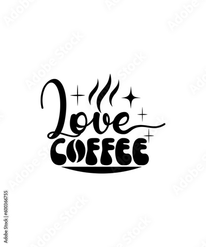 love coffee svg design