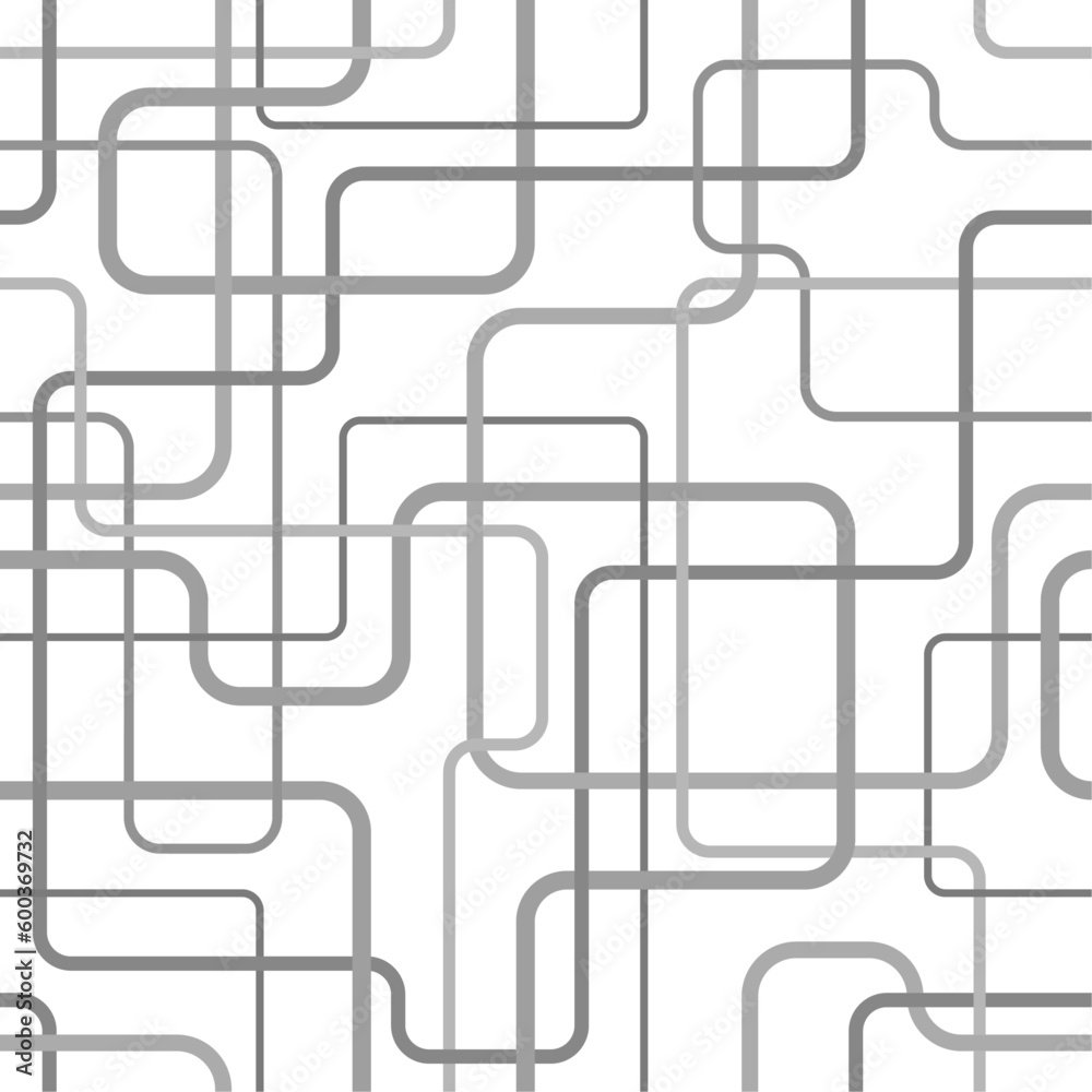 Line seamless pattern. Repeating abstract grey lines isolated on white background. Repeated geometric shape for design prints. Monochrome neutral repeat ornament. Geometry texture. Vector illustration Line seamless pattern. Repeating abstract grey lines isolated on white background. Repeated geometric shape for design prints. Monochrome neutral repeat ornament. Geometry texture. Vector illustration