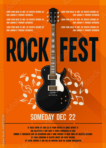 Rock gig event