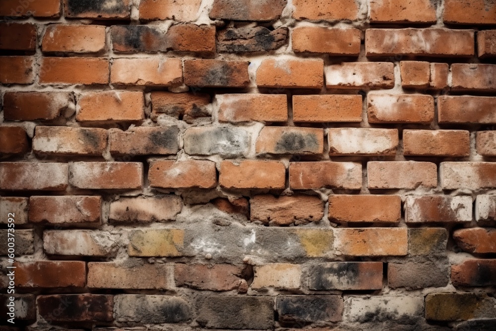 illustration, brick wall, ai generative illustration, brick wall, ai generative