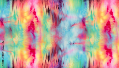 Tie Dye Striped Pattern Ink Background Bohemian Spiral. Hippie Dye Drawn Tiedye Swirl abstract batik Trendy Fashion Summer Dirty Tie Dye Watercolour