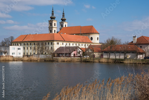 Basilica minor in Sastin-Straze, Slovak republic. Famous Religious architecture photo