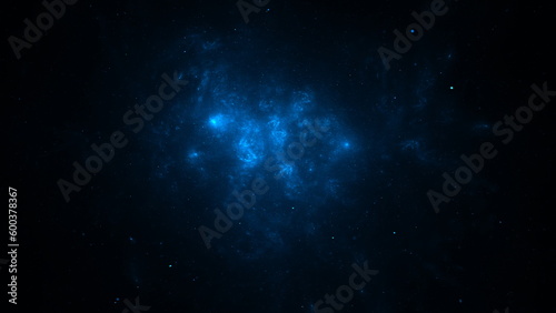 Fototapeta Naklejka Na Ścianę i Meble -  Stars of the galaxy nebulae in the sky, cosmic background. 3d render