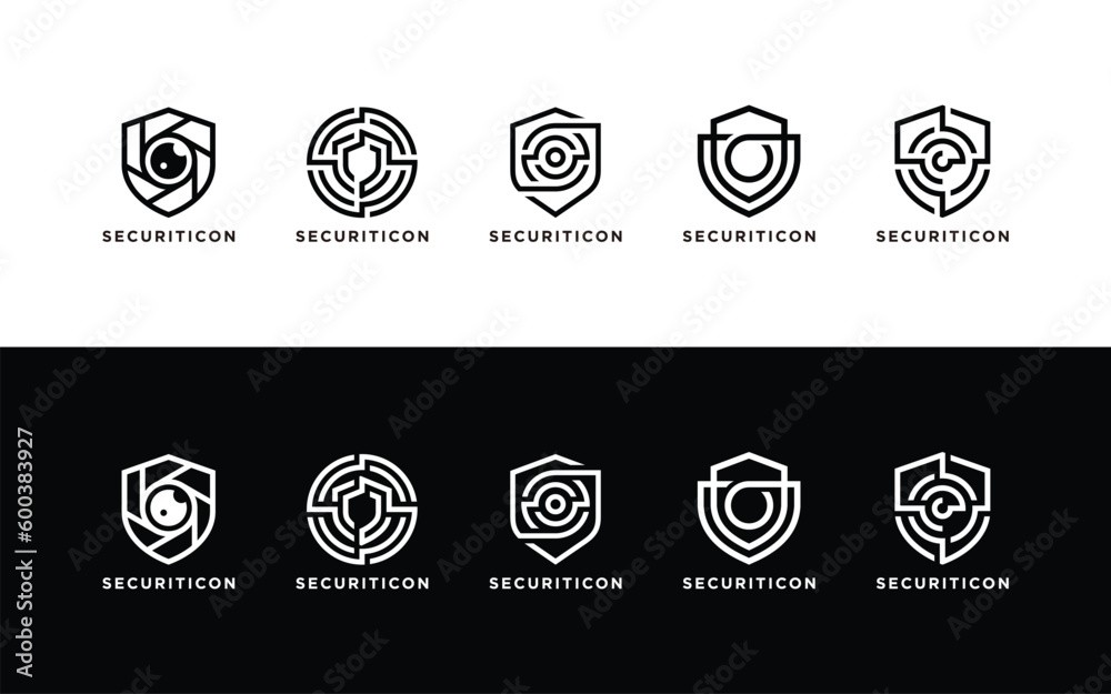 Vector graphic of security icon collection, cyber icon template editable resizable EPS 10 Vector graphic of security icon collection, cyber icon template editable resizable EPS 10