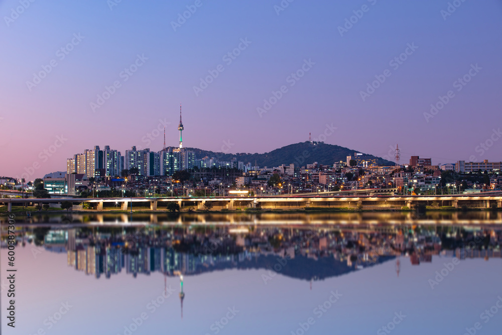 Seoul City  seoul tower South Korea 