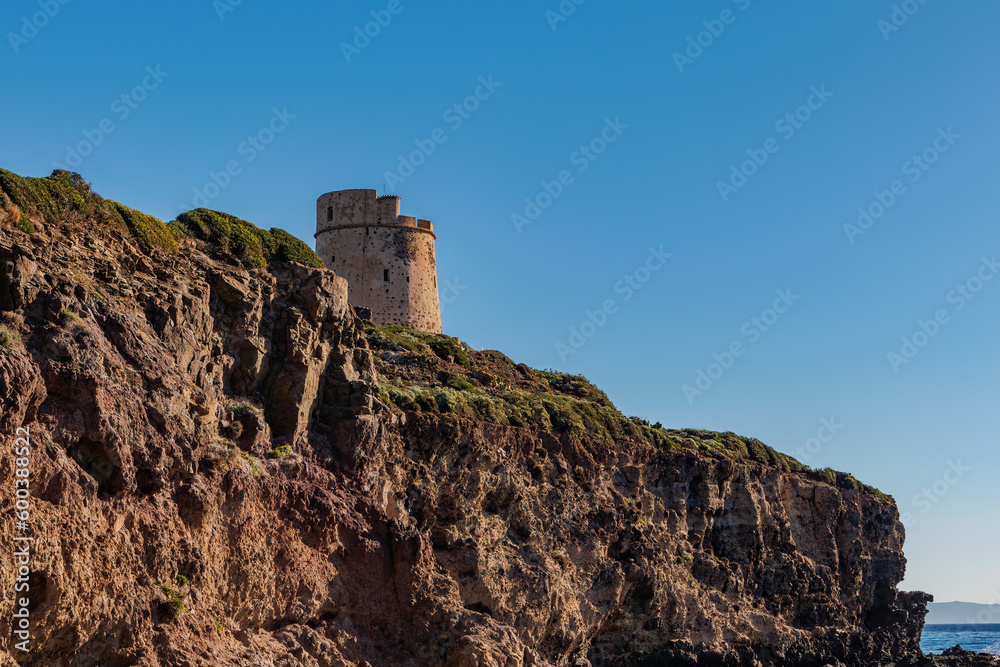 Torre Vecchia, San Giovanni di Sinnis, Oristano, Sardegna, Italy