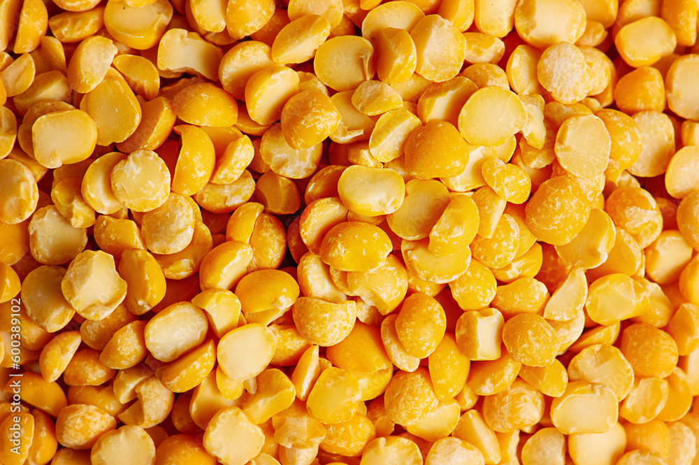Yellow peas macro photo. Peas as a background. Yellow peas macro photo. Peas as a background.