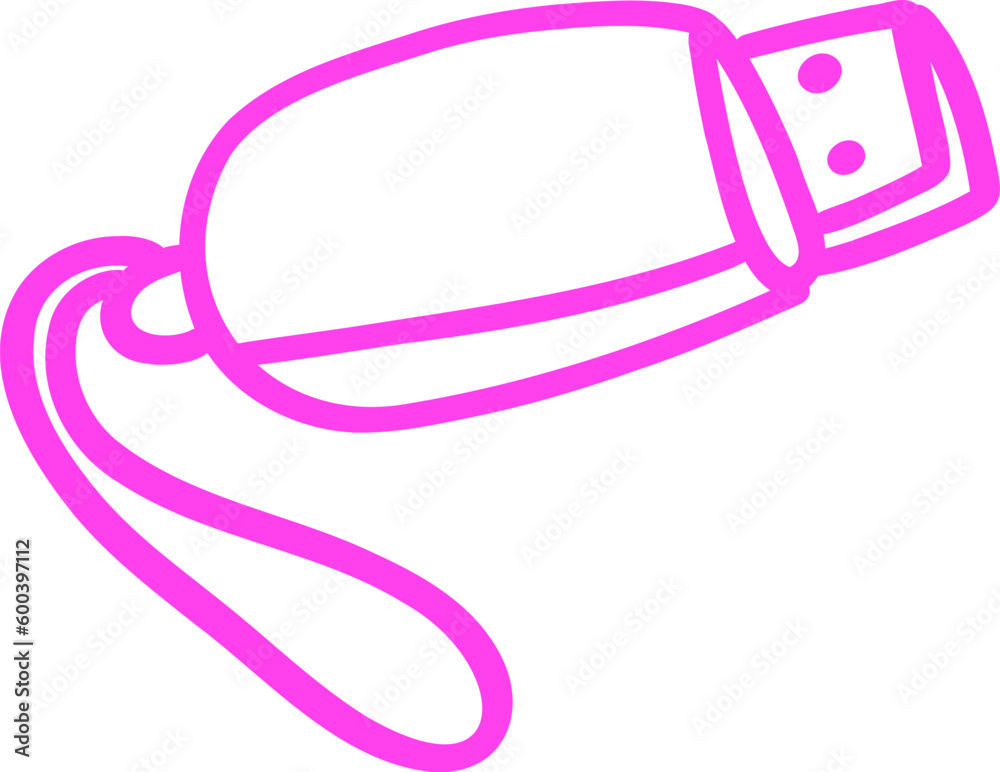 Pink flash drive Pink flash drive