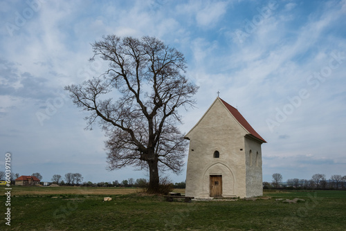 Church of St. Margaret of Antioch from 9th century, Kopcany, Slovakia