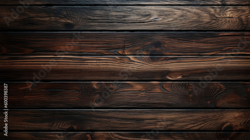 old wooden background. Generative AI