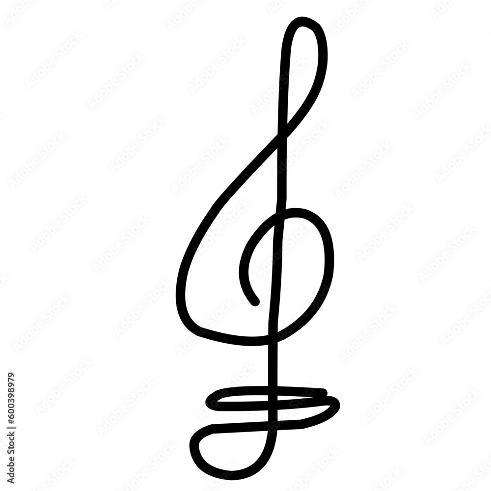Music Note Doodle Music Note Doodle