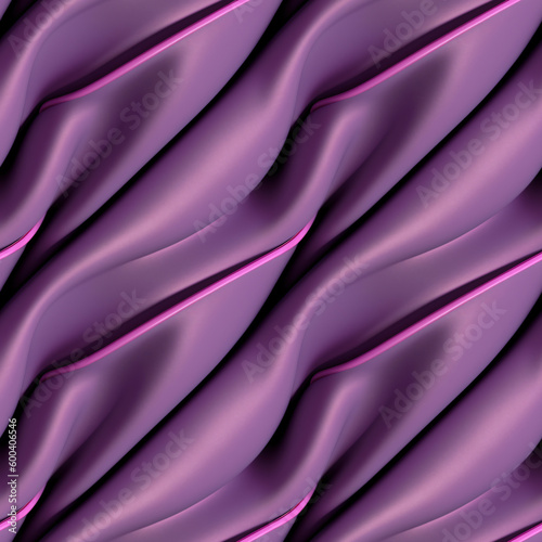 Purple wavy material. Abstr...