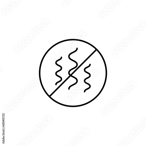 No bad odor, smell icon