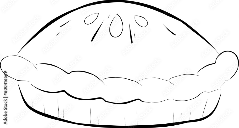 Pie Outline Pie Outline