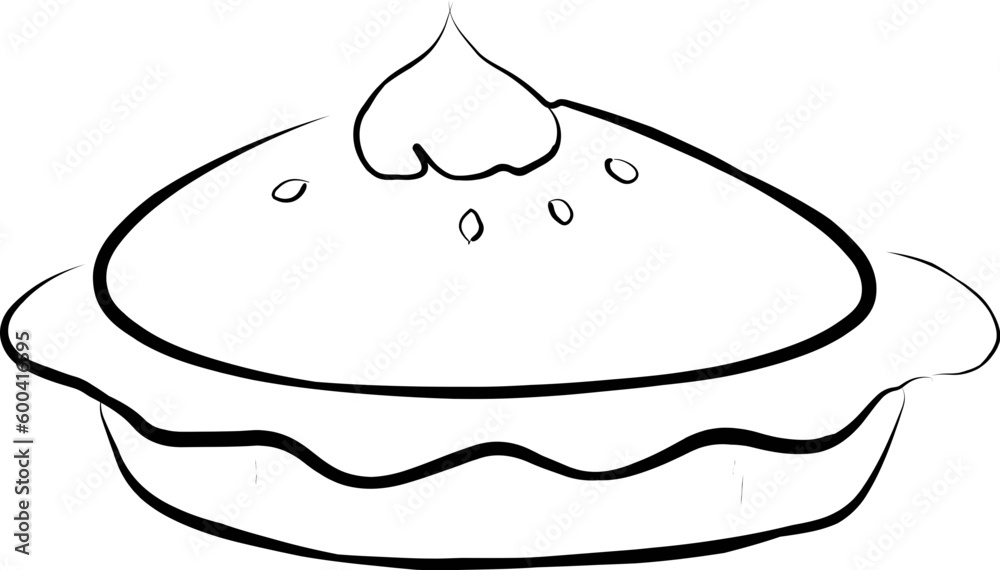 Pie Outline