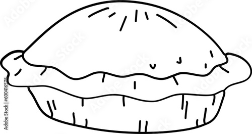 Pie Outline