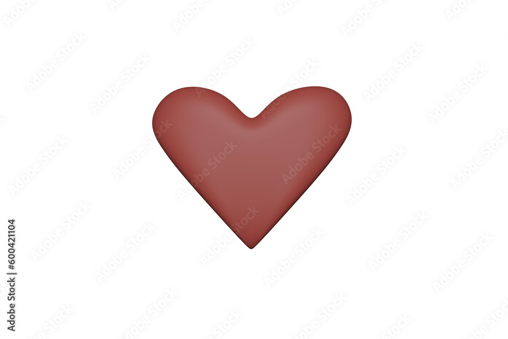 heart shaped chocolate