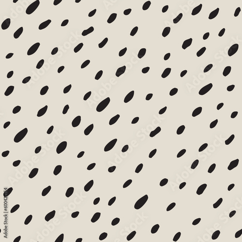 Abstract Spots. Decorative seamless pattern. Repeating background. Tileable wallpaper print.