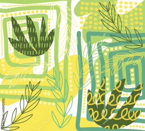 Bright modern background illustrations for printing, screensavers, backgrounds, textiles, packaging, covers.