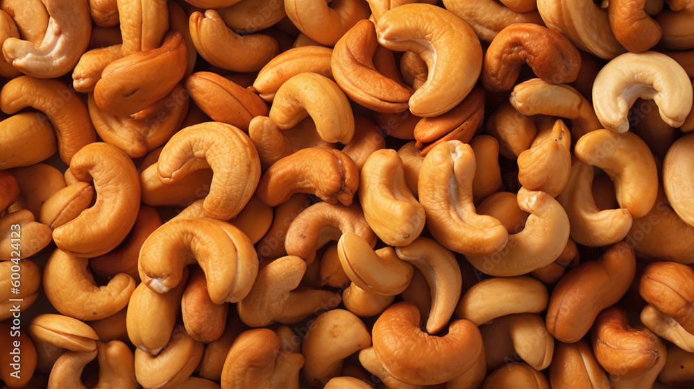 cashew nuts background