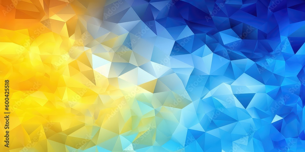 abstract background with triangles .. Generative Ai abstract background with triangles .. Generative Ai