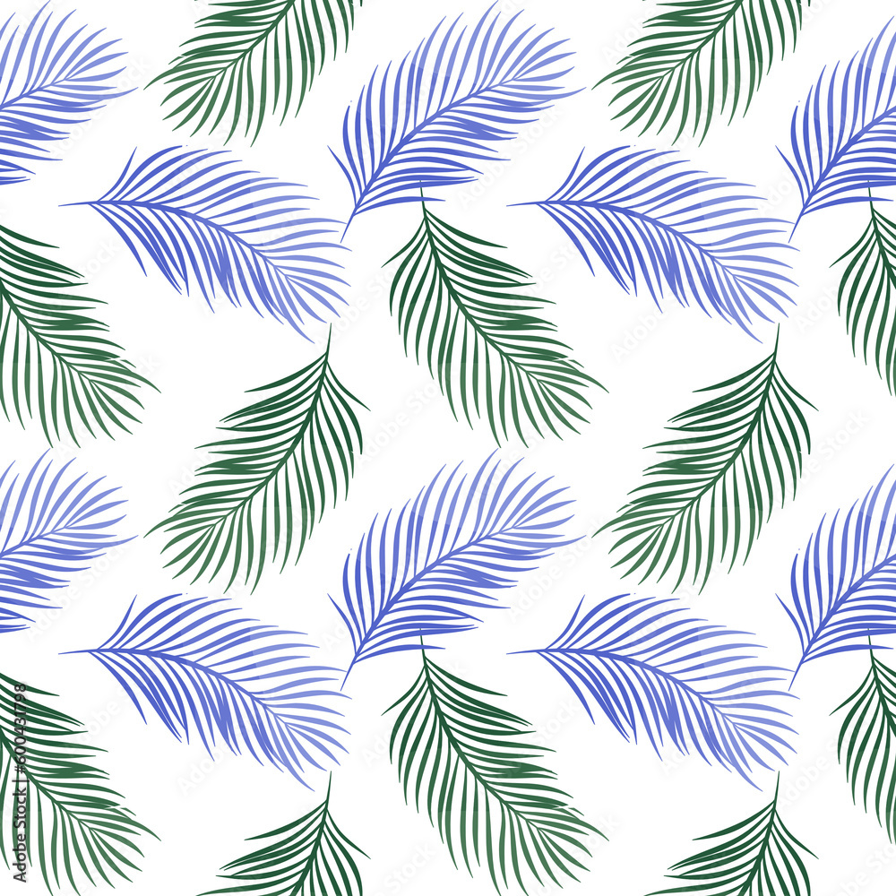 Seamless background with leaf pattern PNG