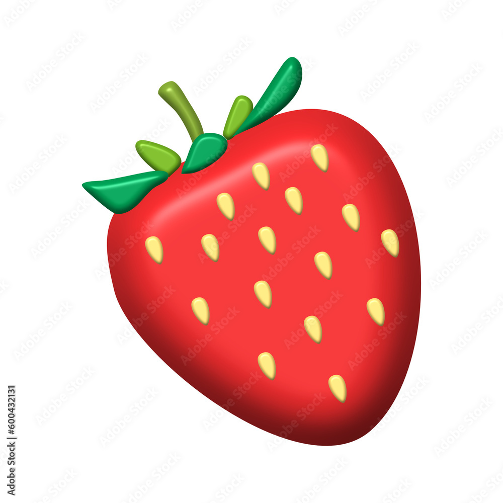 Obraz premium strawberry fruit png