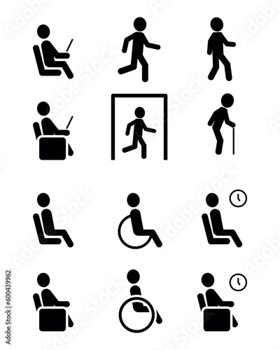 people symbols and signs. EPS 10