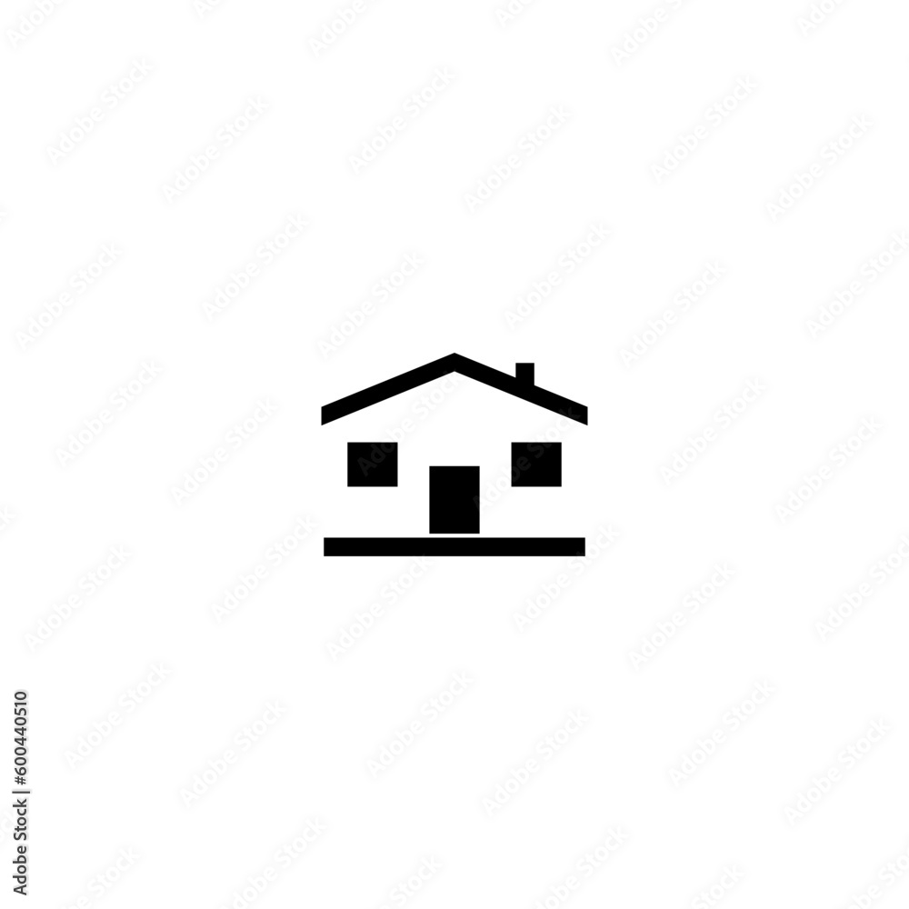 House icon isolated on white background