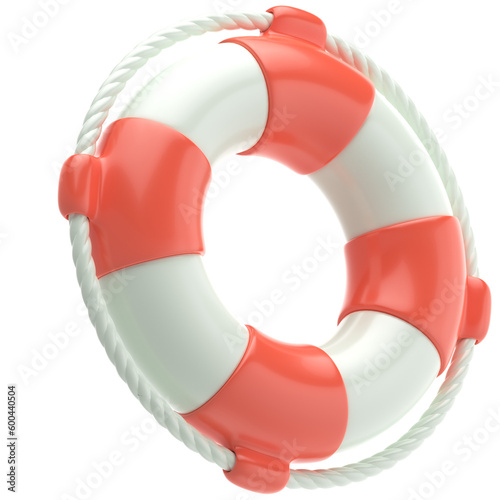 Life raft 3d icon