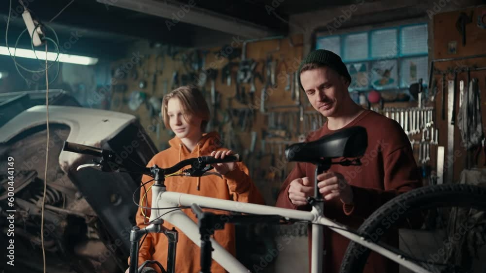 A Day in the Garage: Father-Son Bicycle Repair. Teaching My Son to Fix His Bike: A Father's Guide A Day in the Garage: Father-Son Bicycle Repair. Teaching My Son to Fix His Bike: A Father's Guide
