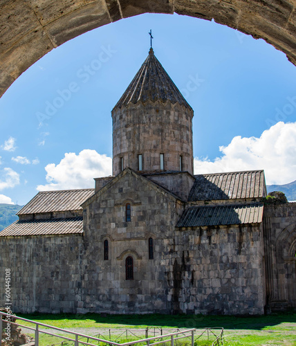 Beautiful church in nature. Tatev Monastery, Armenian Apostolic Church in Syunik region