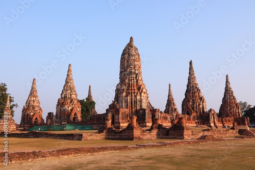 Wat Chaiwatthanaram in Ayutthaya, Thailand