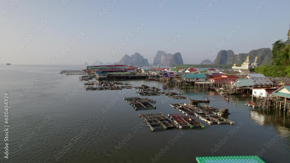 Thailand, Phang Nga Bay, Floating Fisher Village of Koh Panyee Thailand, Phang Nga Bay, Floating Fisher Village of Koh Panyee
